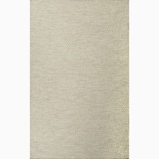 Handmade Contemporary Ecofriendly Gray Wool Rug (2 X 3)
