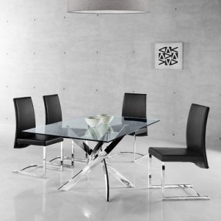 CREATIVE FURNITURE Fabio 5 Piece Dining Set Fabio Dining Room Set DT  4CHR