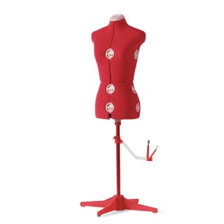 Singer Large Red Dress Form