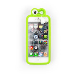 Kikkerland Froggy iPhone 5 Case with Earbuds US50 G