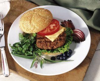Kobe Beef Burger Patties   Case of 20 half pound burgers  Beef Steaks  Grocery & Gourmet Food