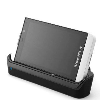 Sync Desktop Charger Docking Station Stand Cradle for Blackberry Z10 + Free Usb Cable Cell Phones & Accessories