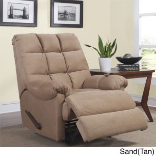 Microfiber Massage Rocker Recliner