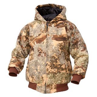 Kings Camo Youth Insulated Hunting Hooded Jacket