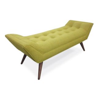 Jonathan Adler Whitaker Upholstered Bench 23215 / 23214 Pattern Bristol Ochre