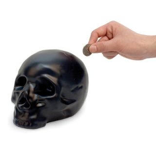 Kikkerland Coin Bank Skull PB16