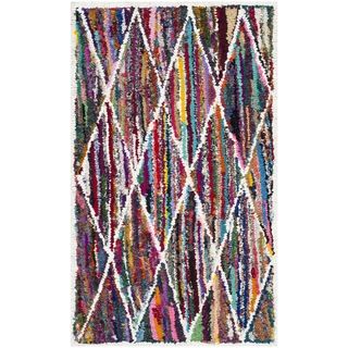 Safavieh Handmade Nantucket Multicolored Cotton Rug (2 X 3)