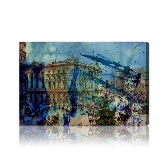 Oliver Gal Picadilly Graphic Art on Canvas 10322 Size 15 x 10
