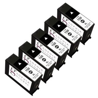 Sophia Global Remanufactured Black Ink Cartridge Replacement For Lexmark 150xl (pack Of 5)