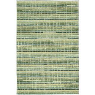 Mulholland Peacock/ Green Area Rug (39 X 59)