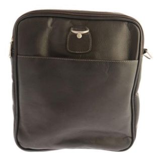 Piel Leather Collapsible Duffel To Carry all 3010 Chocolate Leather