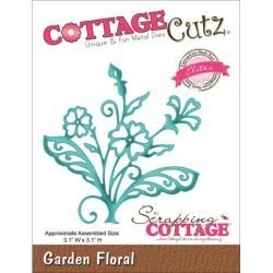 Cottagecutz Elites Die 3.1 X3.1   Garden Floral