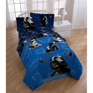 Star Wars Darth Vader 6 piece Bed In A Bag With Pillow Buddy