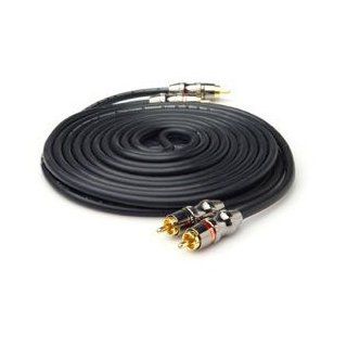 Phoenix Gold ARX860, RCA Cable, 10 Gauge (6mm), male to male, "Twisted Pair", 19 ft (6m), 30 wires, black Electronics
