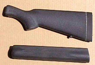 Carbelite 2 Piece Shotgun Traditional Style Set Stock Carb Rem 1100 20GA Black  Gun Stock Accessories  Sports & Outdoors