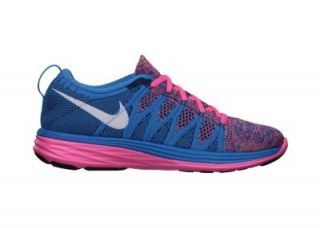 Nike Flyknit Lunar2 Womens Running Shoes   Pink Flash