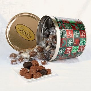 Giannios 6 lbs. Assorted Chocolates in Holiday Checkers Tin
