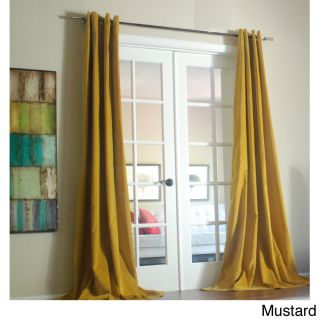 Tao Cotton Velvet 96 inch Curtain Panel