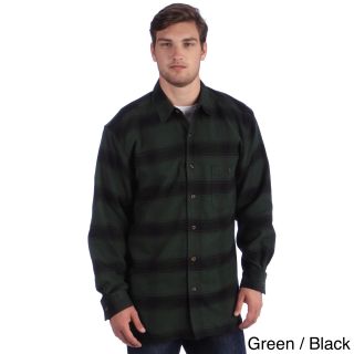 Stormy Kromer Stormy Kromer Mens Flannel Shirt Green Size L
