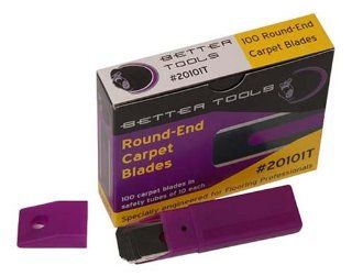 Better Tools   Carpet Blades   Round End (100 blades/pack)   Utility Knives  