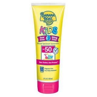 Banana Boat Kids Tear Free Sunscreen Lotion SPF 50   8 oz