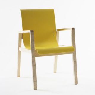 Artek Seating Hallway Arm Chair 403 11000 Finish Yellow