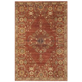 Isabella Rust Wool Rug (56 X 86)