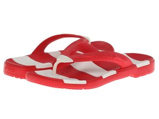 Crocs Beach Line Flip Sandals (Red)