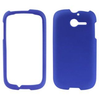 Reiko RPC10 HUAWEIM866NV Slim and Durable Rubberized Protective Case for Huawei Mercury M866   Retail Packaging   Navy Cell Phones & Accessories