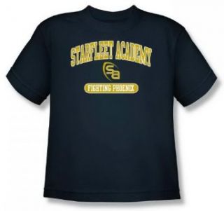 Star Trek Fight Youth Navy T Shirt CBS867 YT Clothing