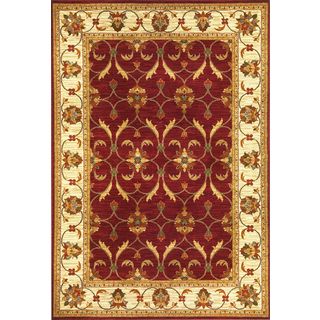 Connections Vintage Red/ Ivory Rug (27 X 41)