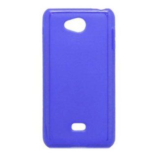 [K@K] PREMIUM LG MS870 / SPIRIT 4G TPU FLEXIBLE SKIN (BLUE) Cell Phones & Accessories
