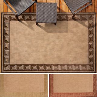 Meticulously Woven Megan Transitional Bordered Indoor/ Outdoor Area Rug (5 X 76)