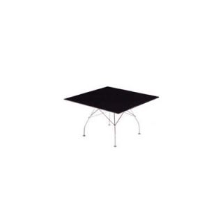 Kartell Glossy Dining Table 45XX Finish Red Polyester
