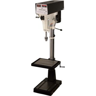 15in. Variable Speed Floor Drill Press — 1 HP, Model# J-DA5816  Drill Presses