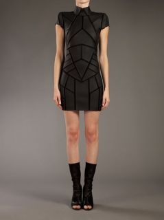 Gareth Pugh Geometric Panelled Dress