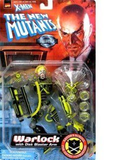WARLOCK w/ Disk Blaster Arm X MEN THE NEW MUTANTS Marvel Collector Edition Action Figure Toys & Games