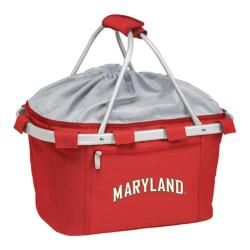 Picnic Time Metro Basket Maryland Terrapins Embroidered Red