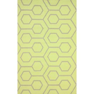 Nuloom Handmade Modern Indoor/ Outdoor Trellis Lime Rug (9 X 12)