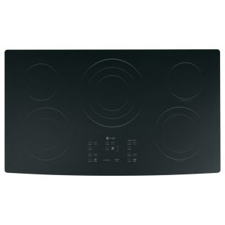 GE Profile 5 Element Smooth Surface Electric Cooktop (Black) (Common 36 in; Actual 36 in)