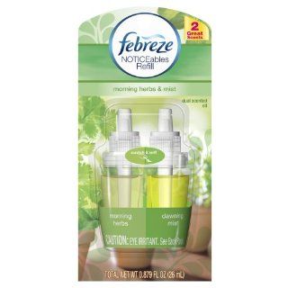 Febreze Noticeables Morning Herb & Mist Air Freshener (1 Count, 0.879 Oz) Health & Personal Care