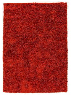 Solid Pattern Hand Woven Shag Rug by Jaipur Rugs