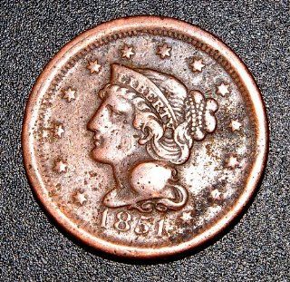 1851 Large Cent 