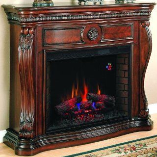 Lexington 55 inch Electric Fireplace   Empire Cherry   33wm881   Gel Fuel Fireplaces