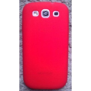 Aimo Wireless SAMI9300SK003 Soft n Snug Silicone Skin Case for Samsung Galaxy S3 i9300   Retail Packaging   Red Cell Phones & Accessories