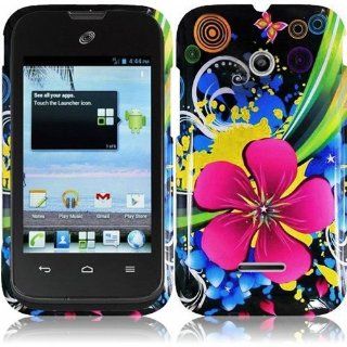 Compatible with Huawei Inspira H867G / Prism 2 II U8686 / Glory Design Cover   Eternal Flower Cell Phones & Accessories