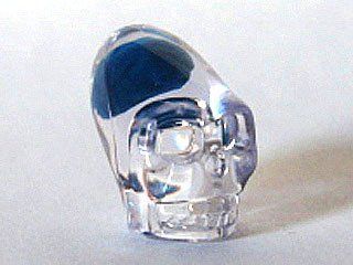 Lego Indiana Jones x1 Crystal Skull Blue Brain 7196 7627 7628 Clear Head Minifigure Minifig Akator NEW. Toys & Games