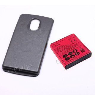 4000mAh extended Double capacity lithium battery for Samsung GALAXY Nexus CDMA i515 Phone free backcover Cell Phones & Accessories