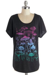 Fungi Town Tee  Mod Retro Vintage T Shirts