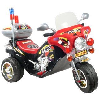 EZ Riders HL889 5 Harley Style Battery Operated Bike Red/Black Toys & Games